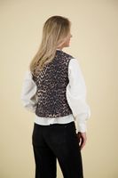 Gilet Crissa Leo Bruin