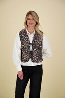 Gilet Crissa Leo Bruin