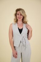 Gilet Samara Wrap Grijs