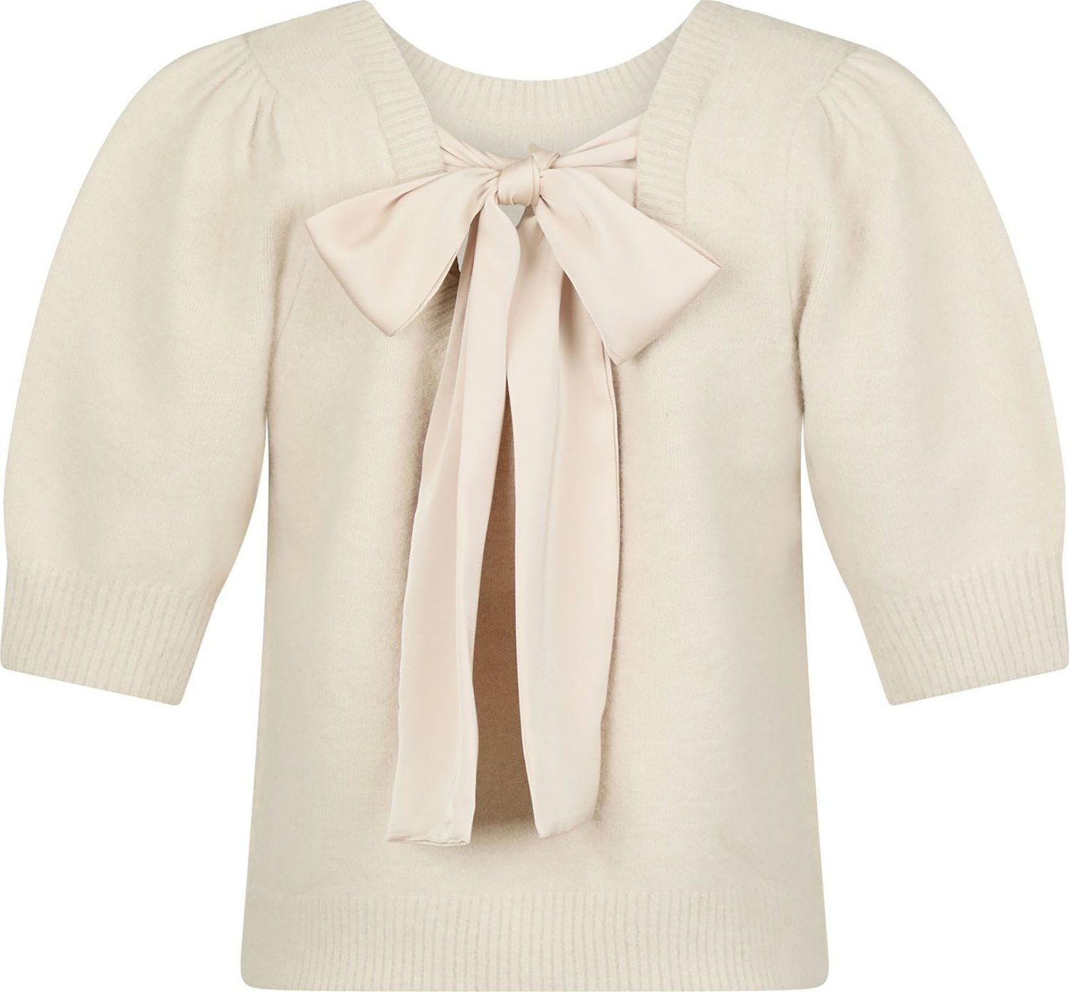 Neo Noir Top Martha Beige