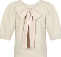 Top Martha bow Beige