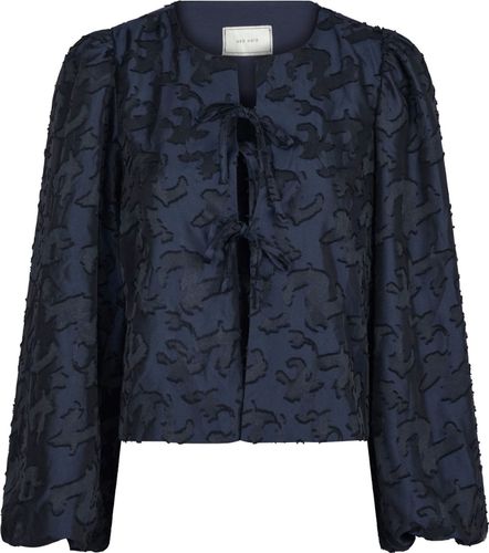 Neo Noir Blouse Daliska Artwork Blauw