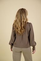 Blouse Massima Bruin