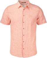 Shirt Short Sleeve 2 Colour Melange Oranje