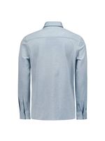 Shirt Jersey Melange Stretch Wit