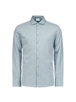 Shirt Jersey Melange Stretch Wit