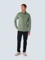 Shirt Jersey Melange Stretch Groen