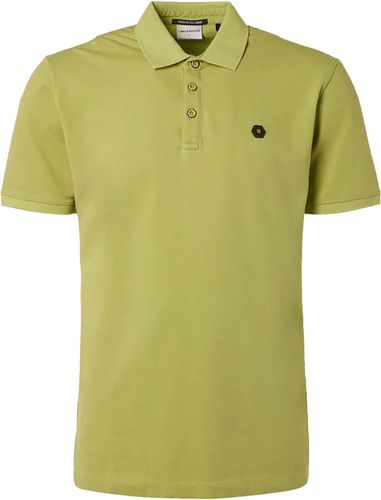 No Excess Polo Pique Garment Dyed Responsible 	Lime