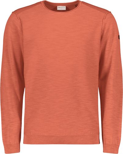 No Excess Pullover Crewneck Garment Dyed + St Oranje