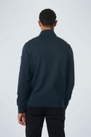 Sweater Full Zipper Double Layer Ja Blauw
