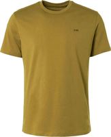 T-Shirt Crewneck Solid Basic Groen