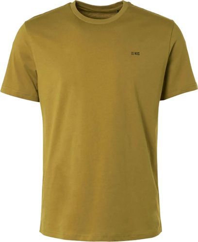 No Excess T-Shirt Crewneck Solid Basic Groen