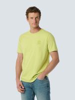 T-Shirt Crewneck Placed Prints Garm Lime