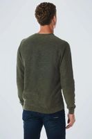 Pullover Crewneck Garment Dyed + St Groen