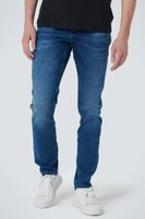 Jeans 711 Regular Stone Used Blauw