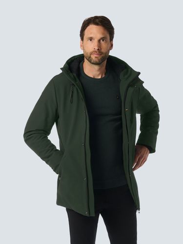 No Excess Parka Jas Hooded Softshell Groen