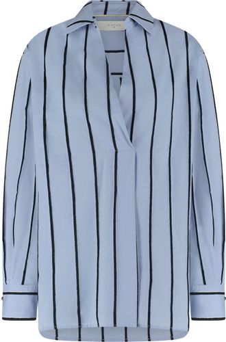 Nukus Blouse Bonn Stripe Blauw