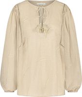 Blouse Cecile Feather Beige