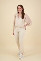 Blouse Cecile Feather Beige