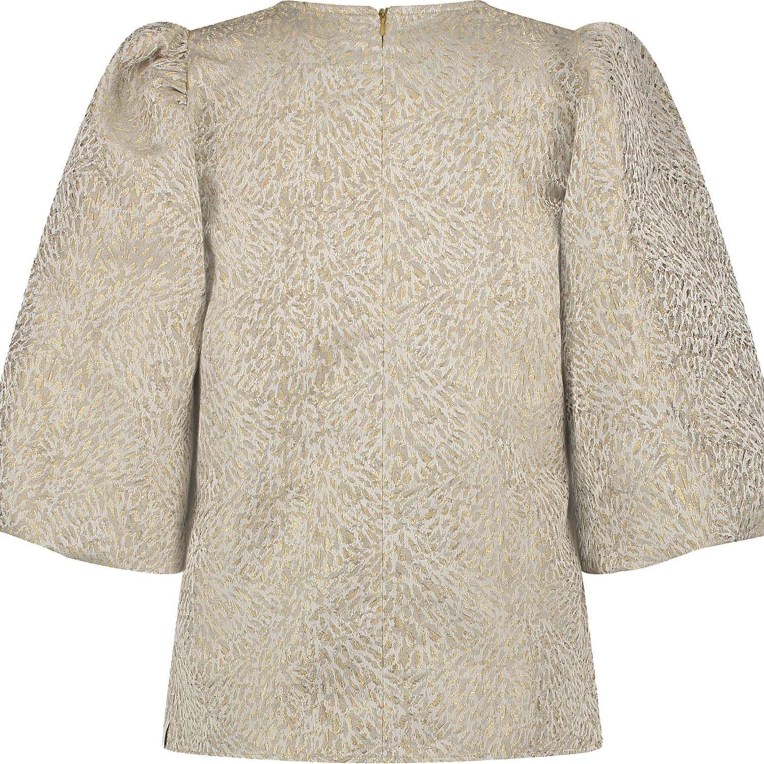 Nukus Blouse Delilah Zand Goud