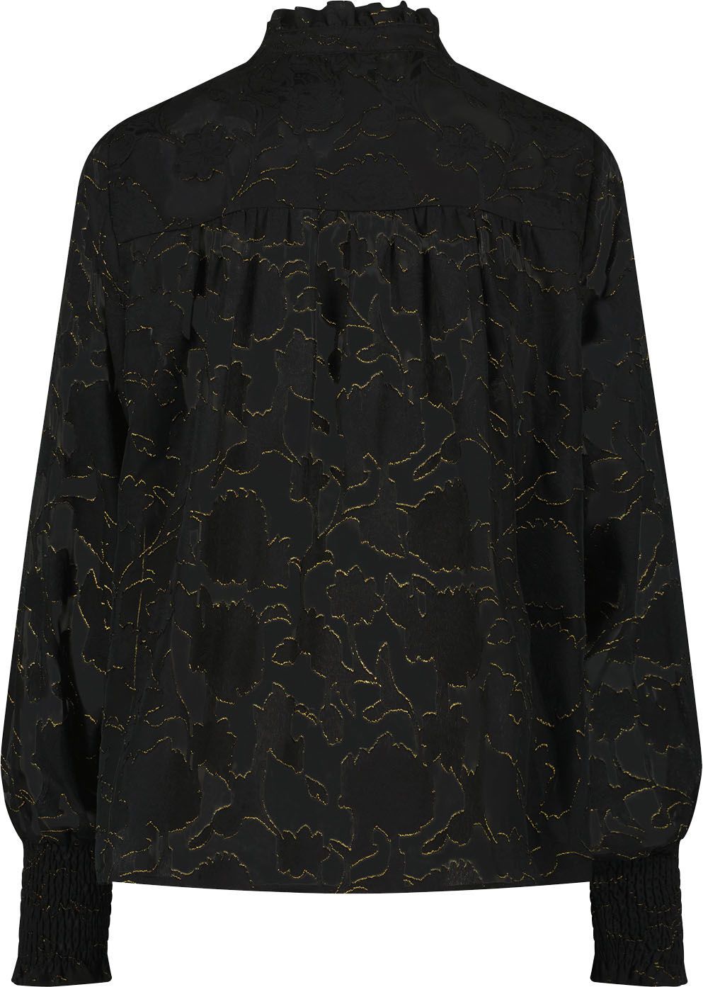 Nukus Blouse Emberlynn Zwart