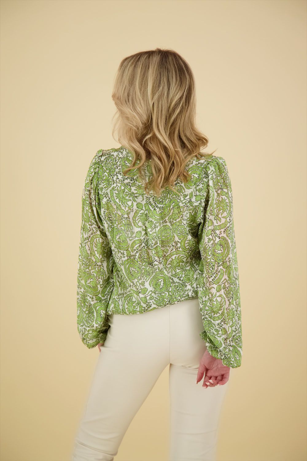 Nukus Blouse Lettie Groen