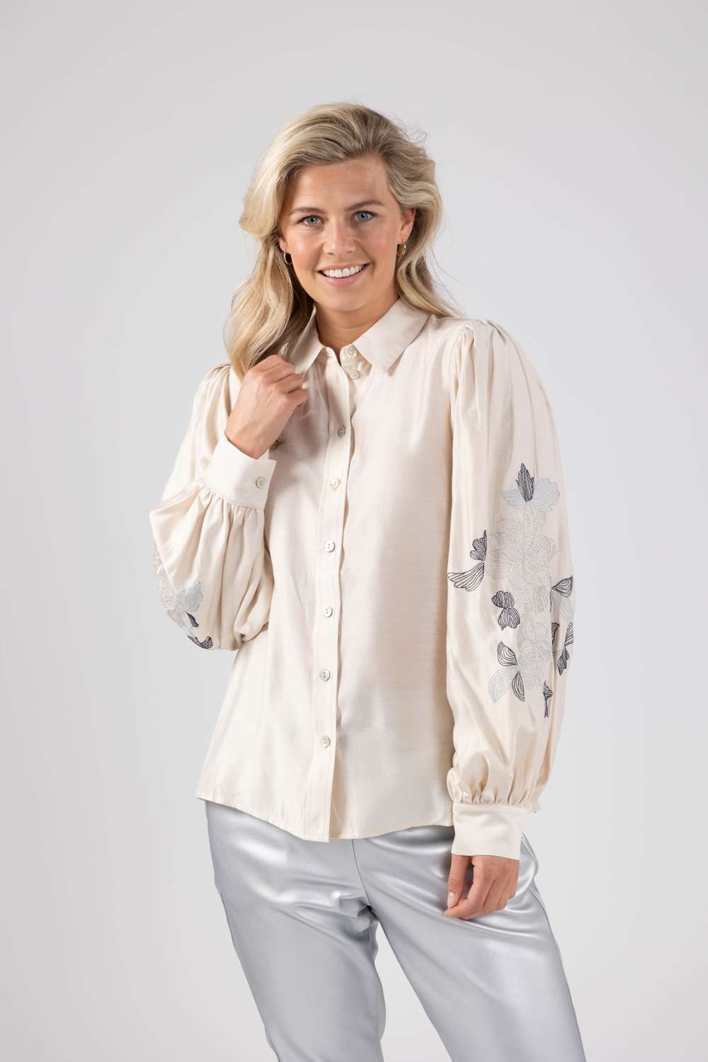 Nukus Blouse Milanova Wit