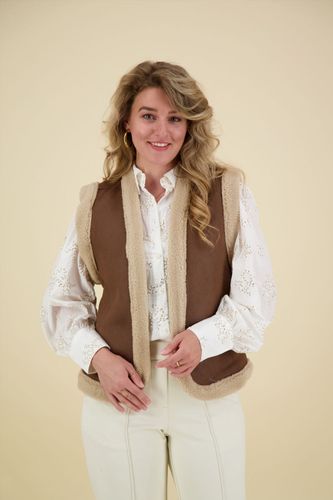 Nukus Gilet Elise  Beige