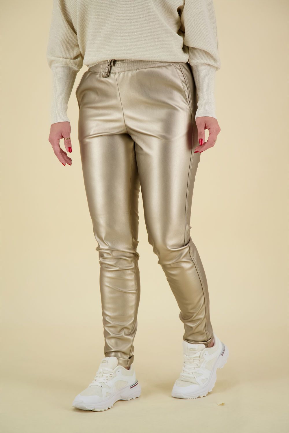 Nukus Pantalon Paris Goud Metalic