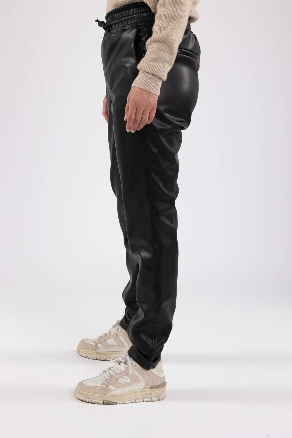 Nukus Pantalon Paris Zwart