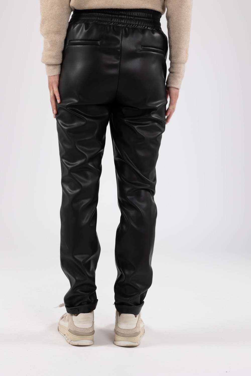 Nukus Pantalon Paris Zwart