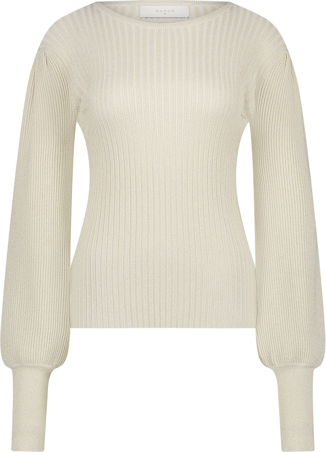 Nukus Pullover Mullberry Wit