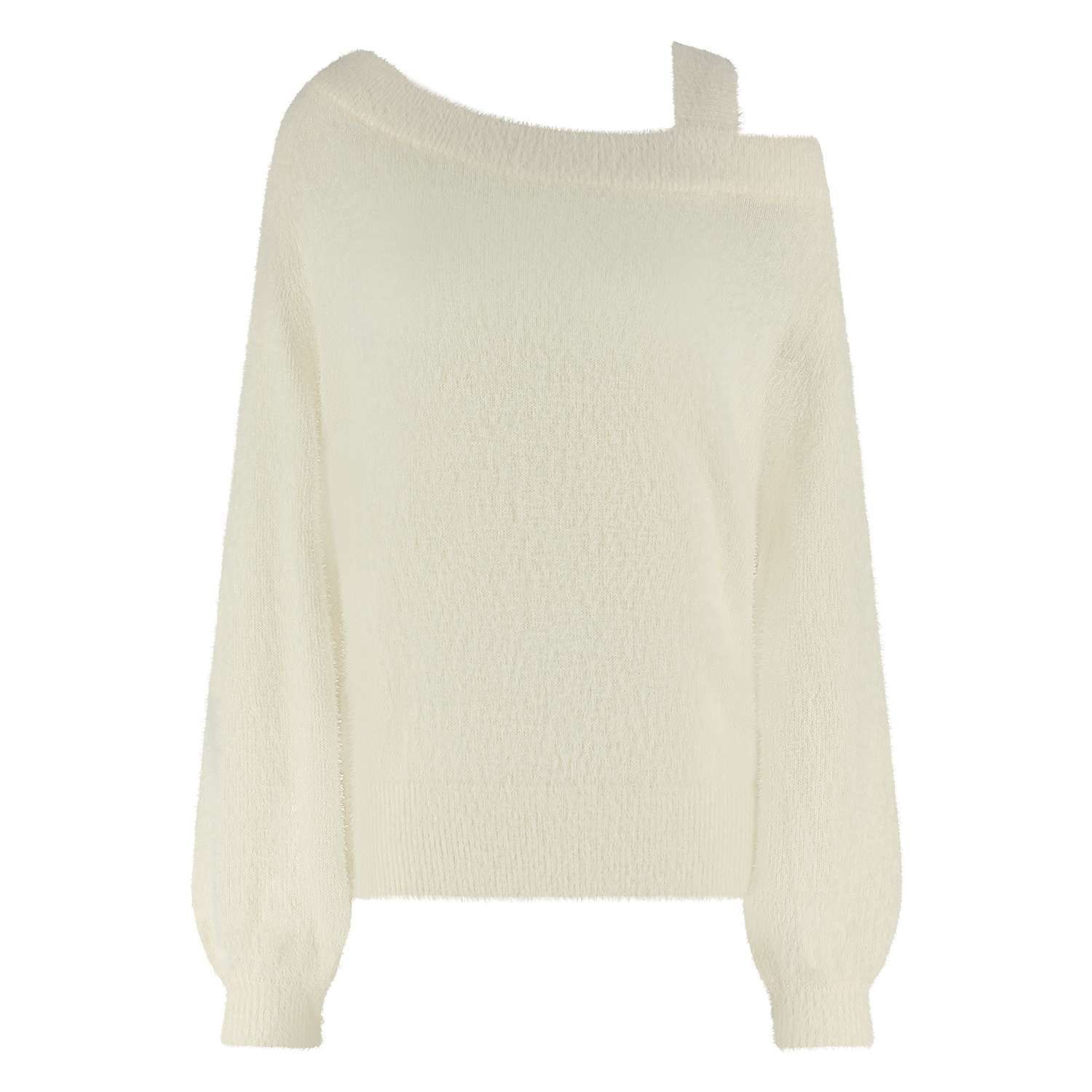 Nukus Pullover Praag Wit