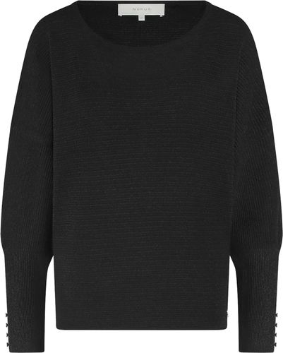 Nukus Pullover Batwing  Zwart