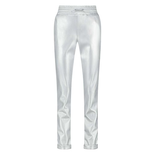 Nukus Pantalon Paris PU Grijs