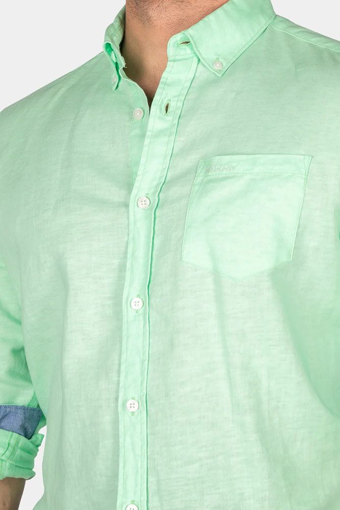 NZA Overhemd Okarito Groen