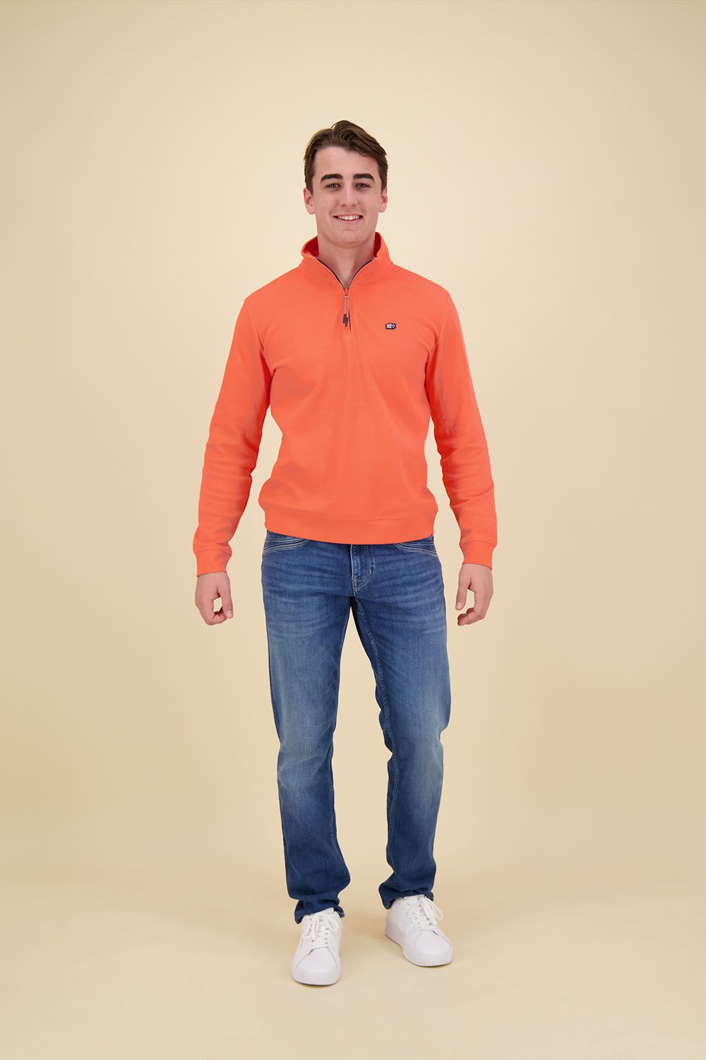 NZA Sweater Mirror Tarn Oranje