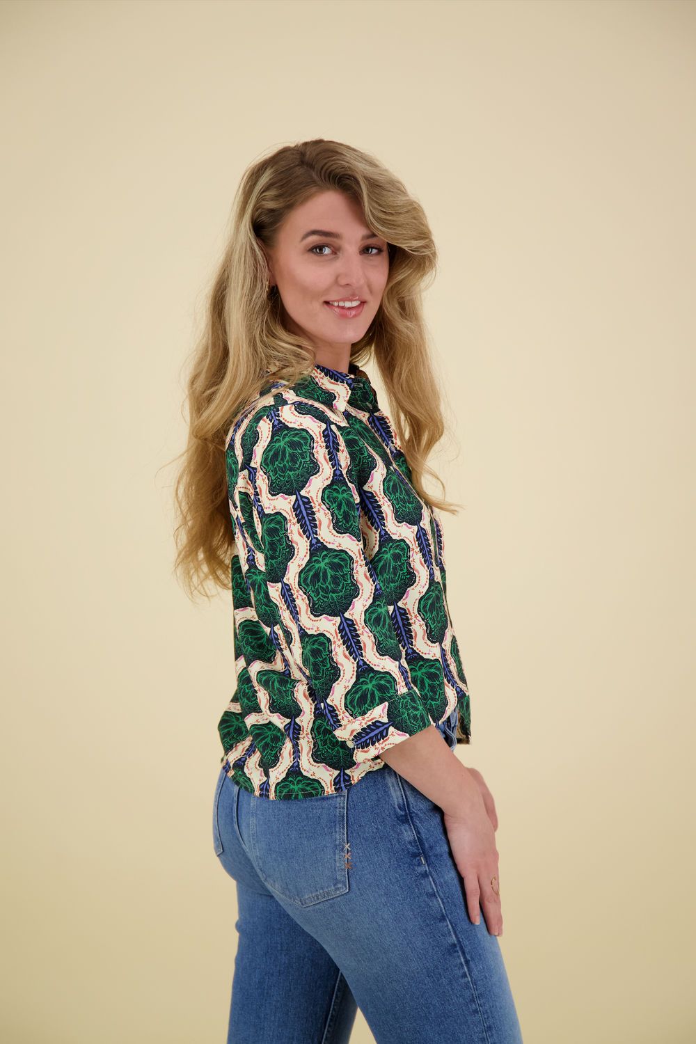 Object Blouse Emmi Groen