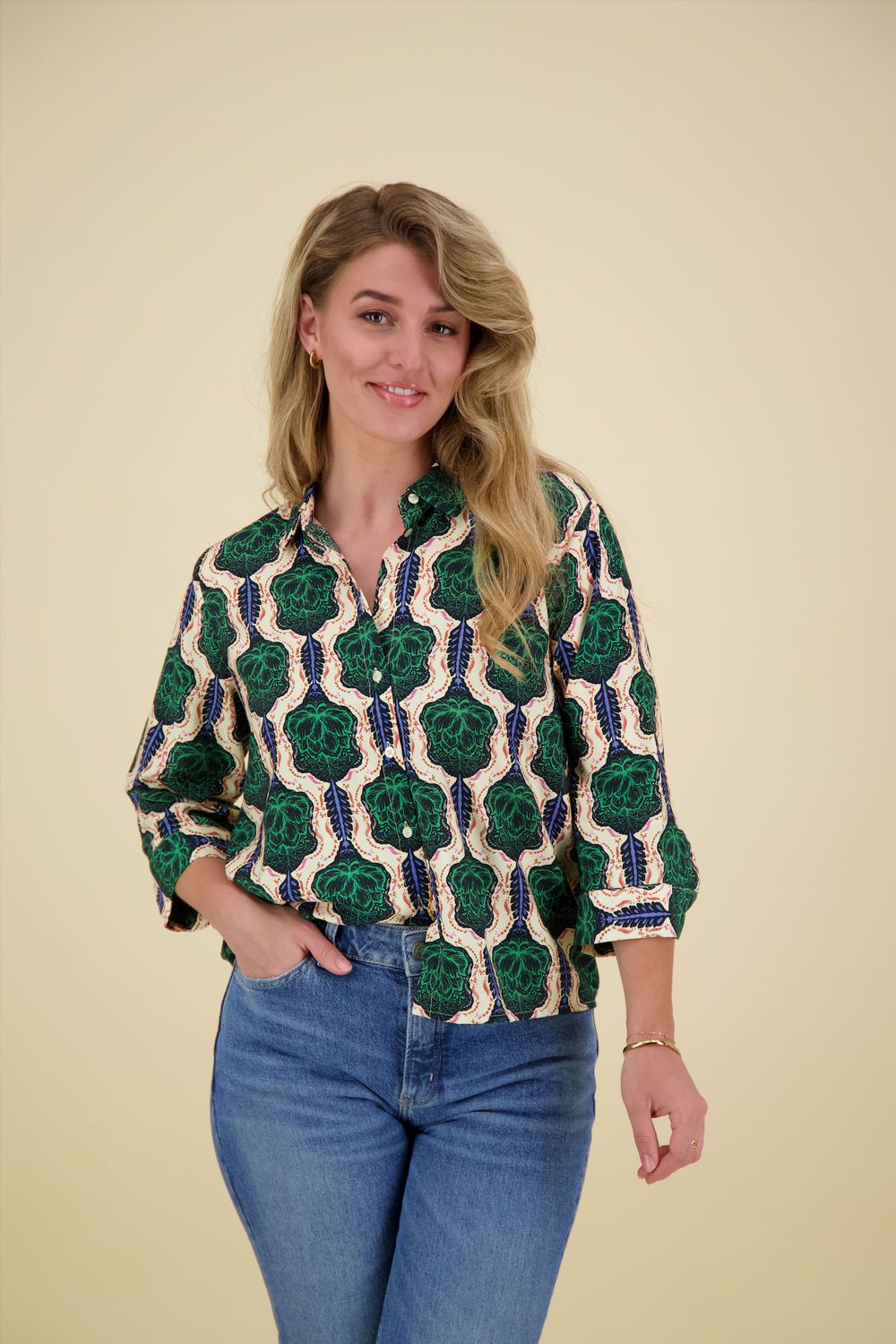 Object Blouse Emmi Groen