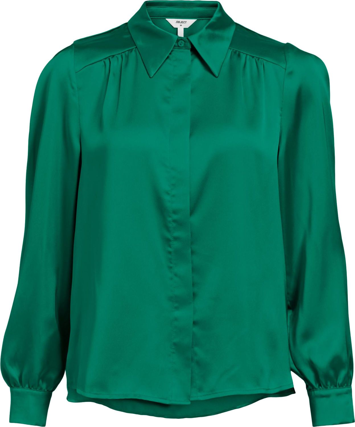 Object Blouse Lush Groen