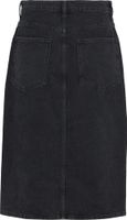 OBJHARLOW MIDI DENIM SKIRT NOOS Zwart