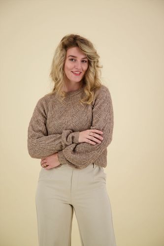 Object Pullover Flora Beige