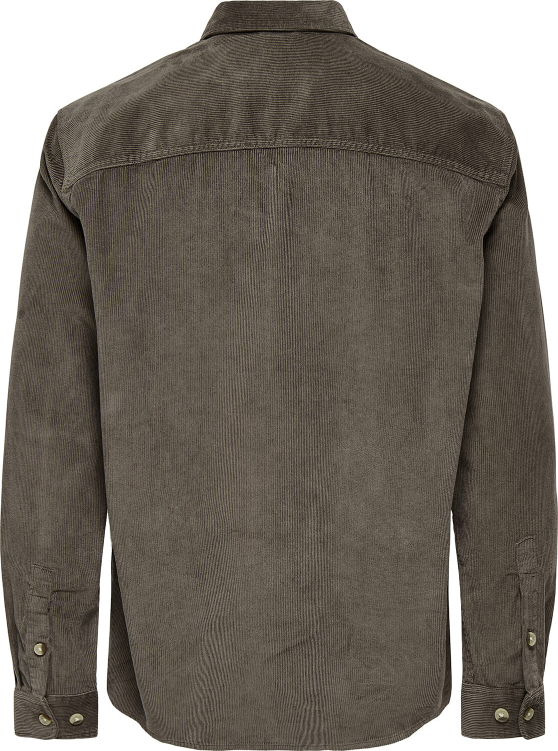 Only & Sons Overshirt Alp Bruin  Only & Sons Overshirt Alp Bruin