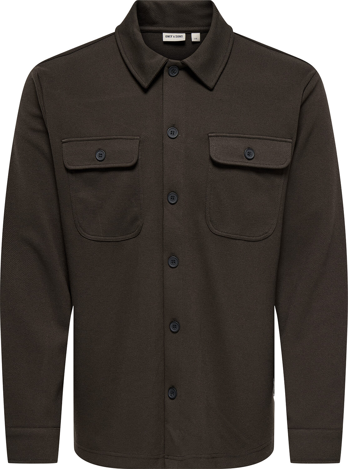 Only & Sons Overshirt Newkodyl Bruin  Only & Sons Overshirt Newkodyl Bruin