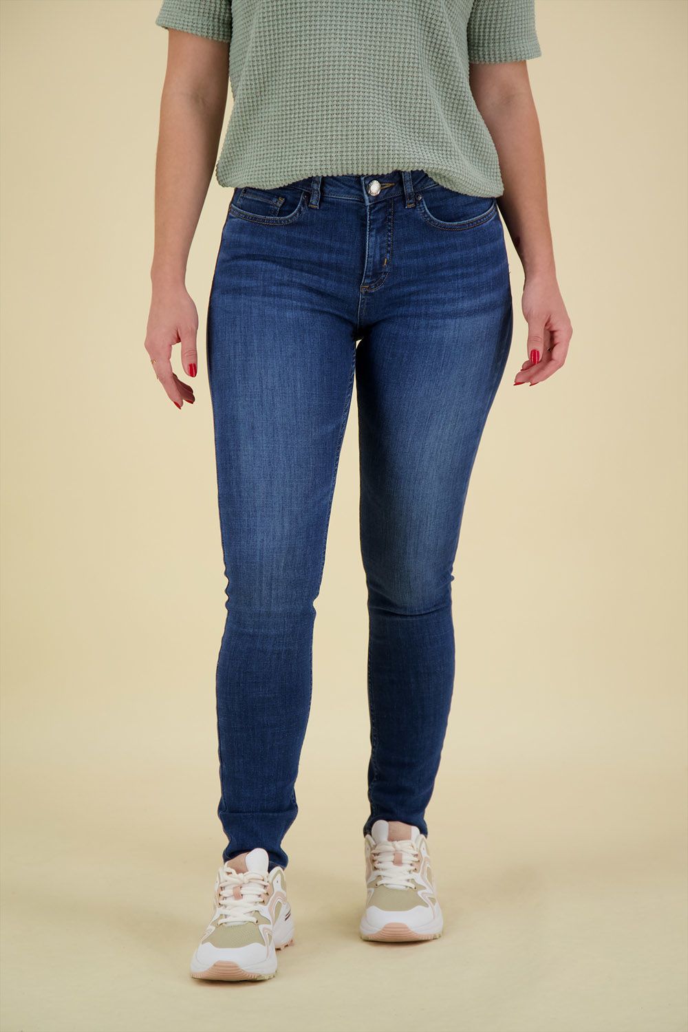 Opus Jeans Elma  Blauw