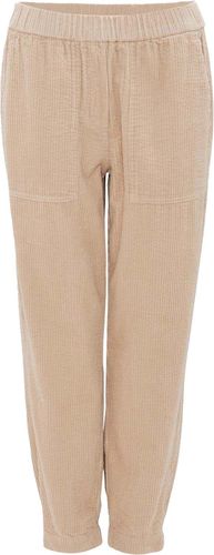 Opus Broek Myha corduroy Beige