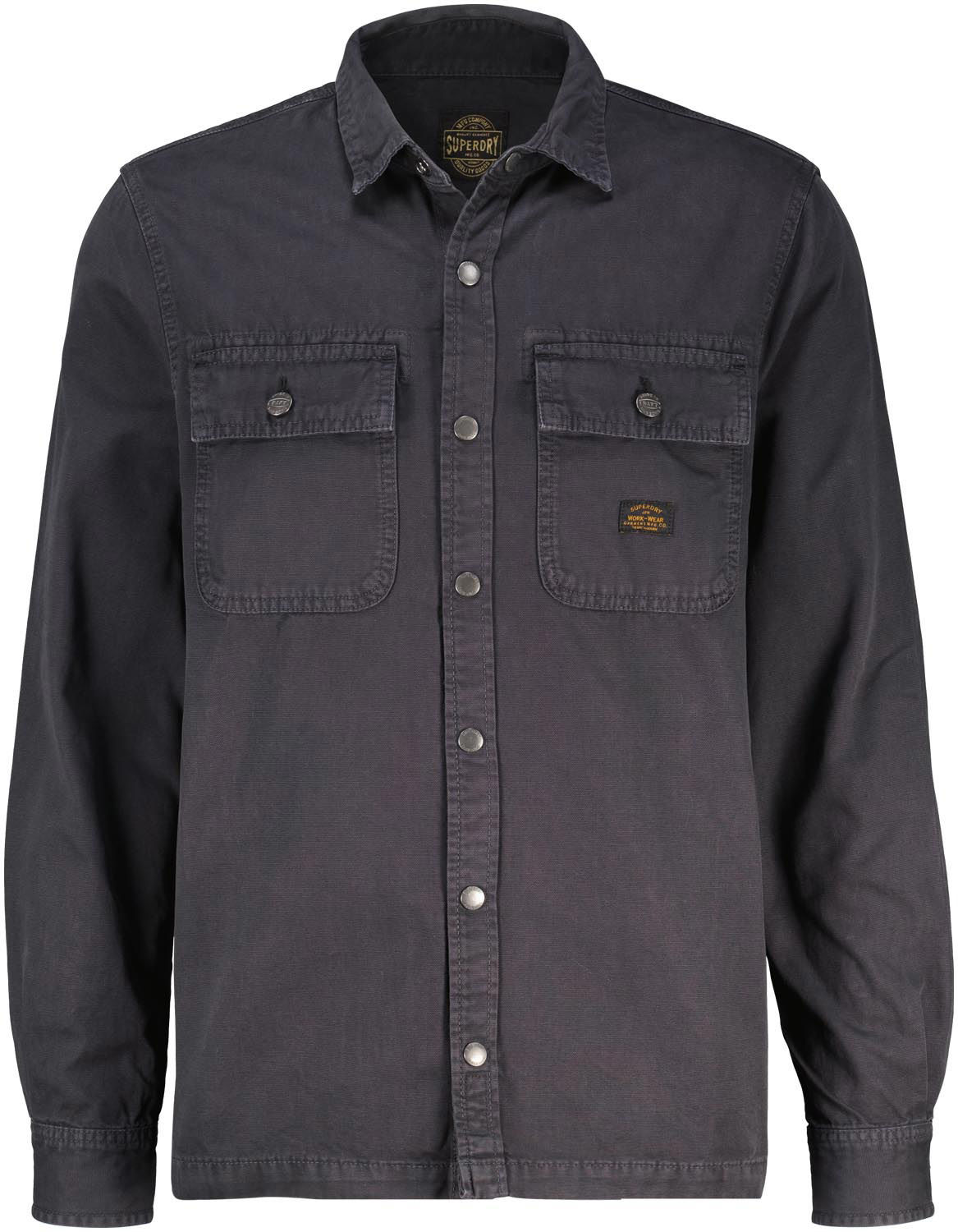 Superdry Overshirt Zwart Superdry Overshirt Zwart