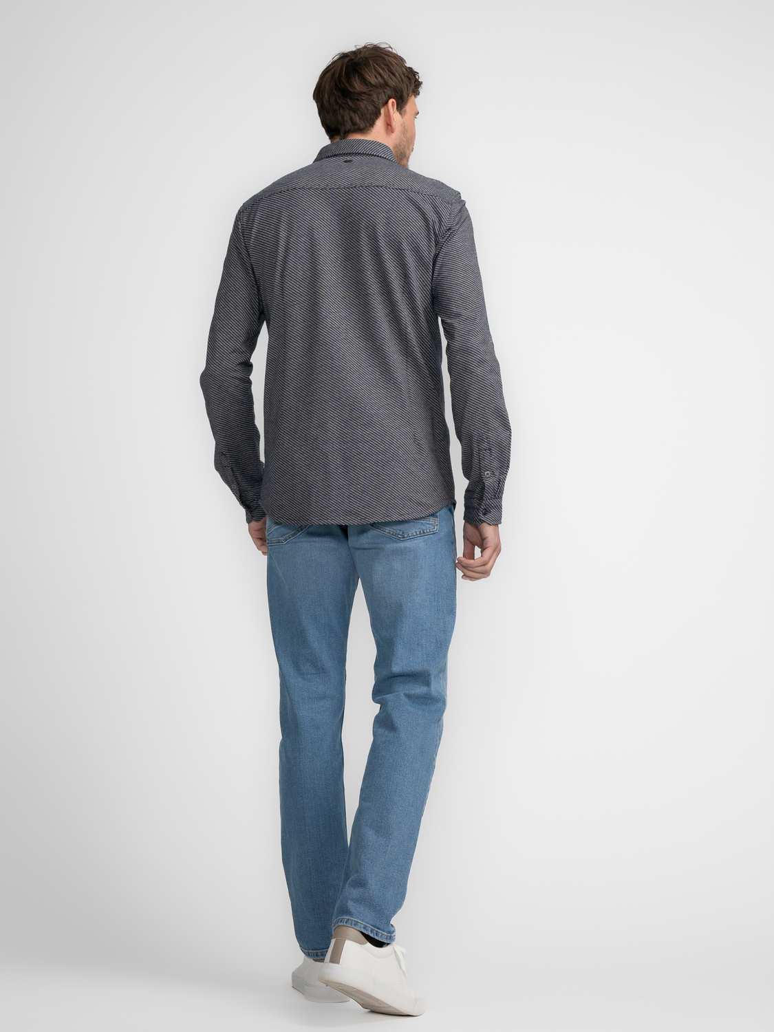 Petrol Overhemd Gebroken Wit Petrol Overhemd Gebroken Wit