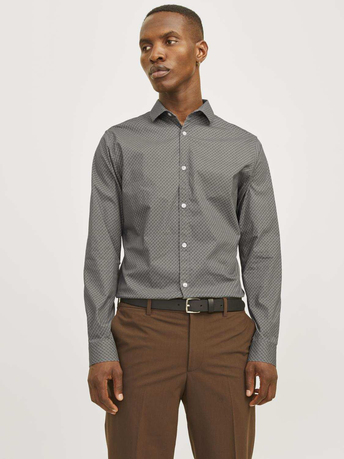 Jack & Jones JPRBLABLACKPOOL STRETCH LS SHIRT SN Beige Jack & Jones JPRBLABLACKPOOL STRETCH LS SHIRT SN Beige