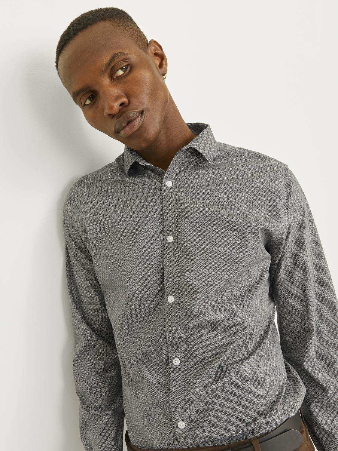 Jack & Jones JPRBLABLACKPOOL STRETCH LS SHIRT SN Beige Jack & Jones JPRBLABLACKPOOL STRETCH LS SHIRT SN Beige